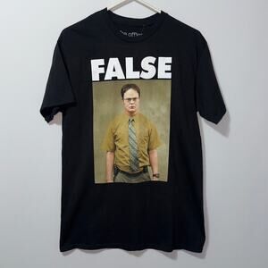 The Office Dwight Schrute black Shirt unisex size medium